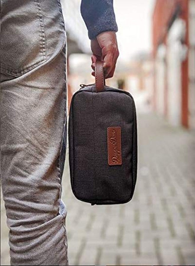 دابر دان منظم حقيبة أدوات النظافة دابر دان، حقيبة أدوات نظافة للسفر للرجال، منظم أدوات نظافة للسفر (فارغ) 400 غرام - Image 2